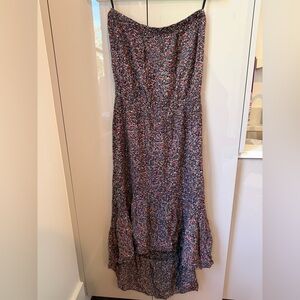 Floral Sleeveless Maxi Dress